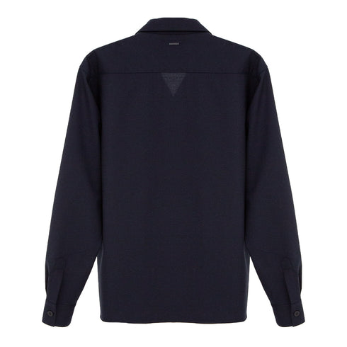 Norse Projects Carsten Light Wool LS Shirt Dark Navy N40-07937004 Degli Uberti